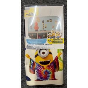 Minions Wall Decals 16pc Removable Repositionable Despicable Me Room Decor NEW